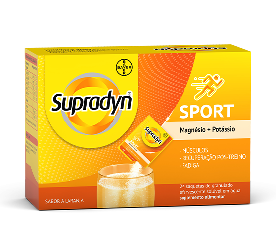 Supradyn Sport Magnésio e Potássio Saquetas